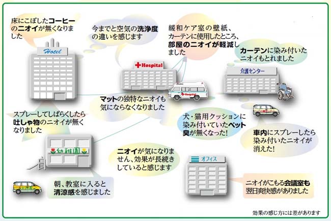 車内がくさい原因は 光の力で対策 光触媒スプレー ルネキャット で消臭 抗菌